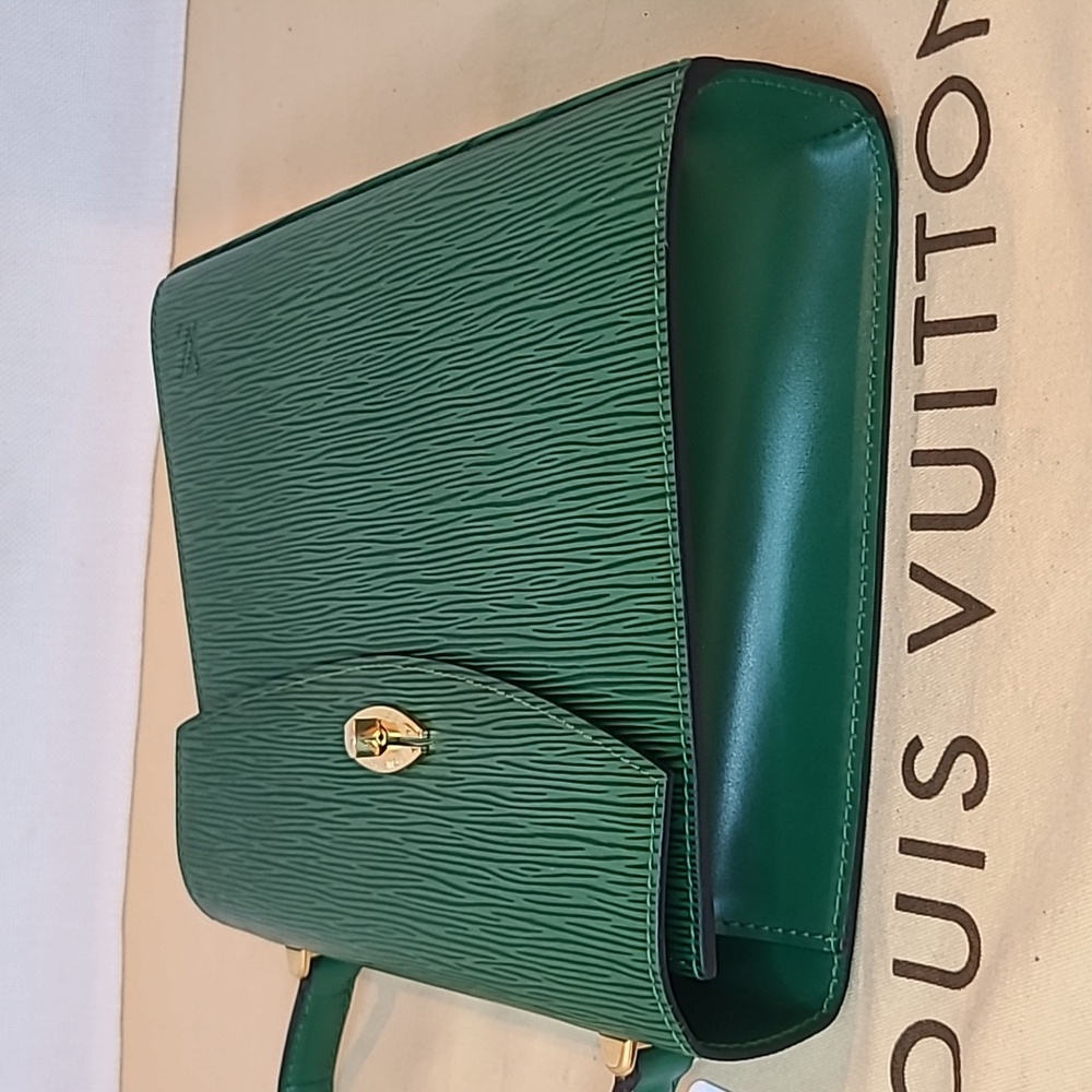 LOUIS VUITTON ULTRA RARE VINTAGE 1994 EPI LEATHER MALESHERBES BAG EXCELLENT COND - Picture 11 of 17